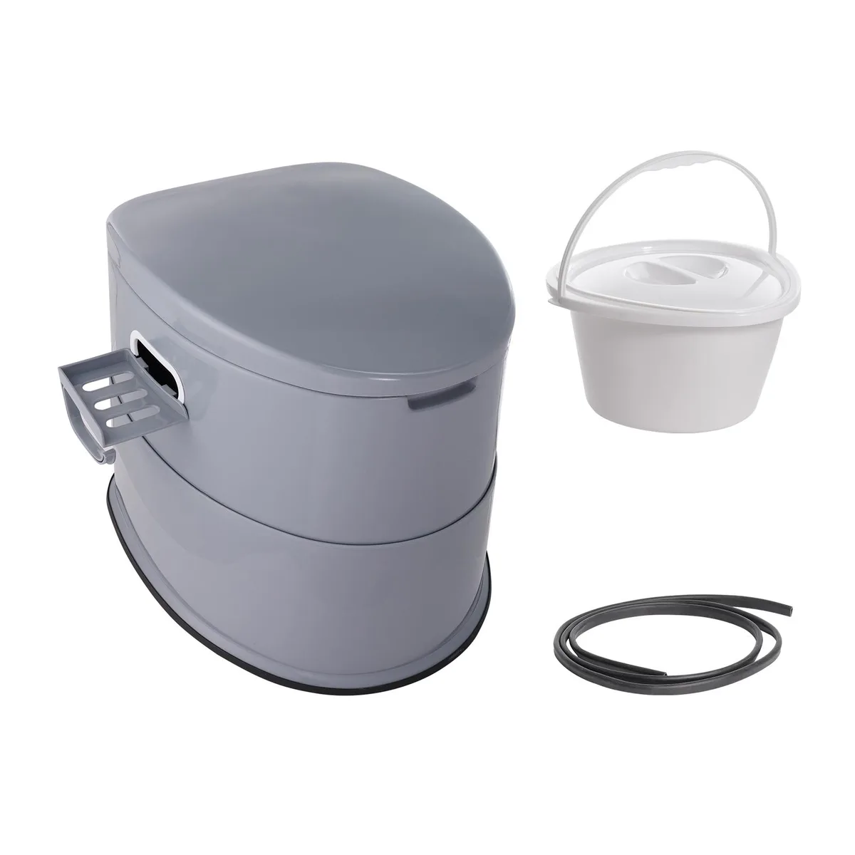 VEVOR VEVOR Portable Toilet 1.3 Gal Detachable Bucket Dual Lids — product photo