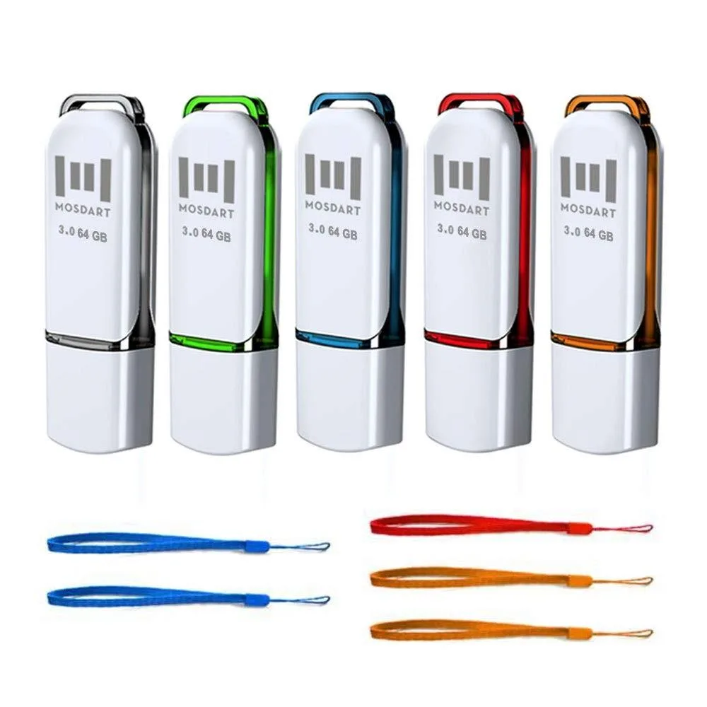 Barrow Mods Barrow Mods 64 GB USB 3.0 Flash Drive 5 Pack — product photo