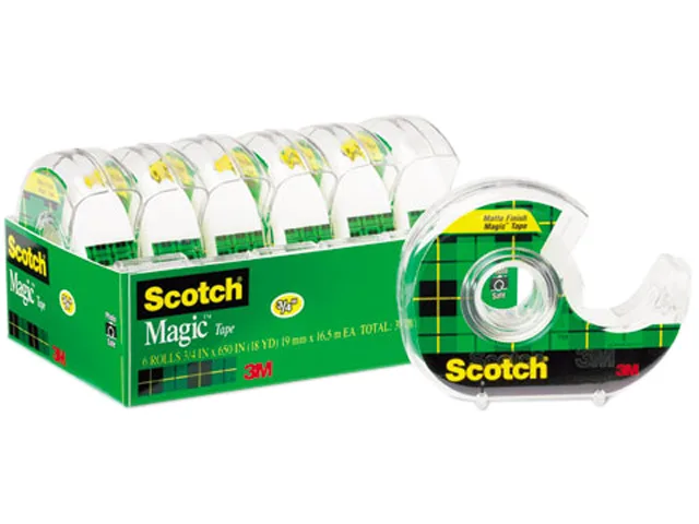 3M 3M 6122 Magic Office Tape & Refillable Dispenser 650 — product photo