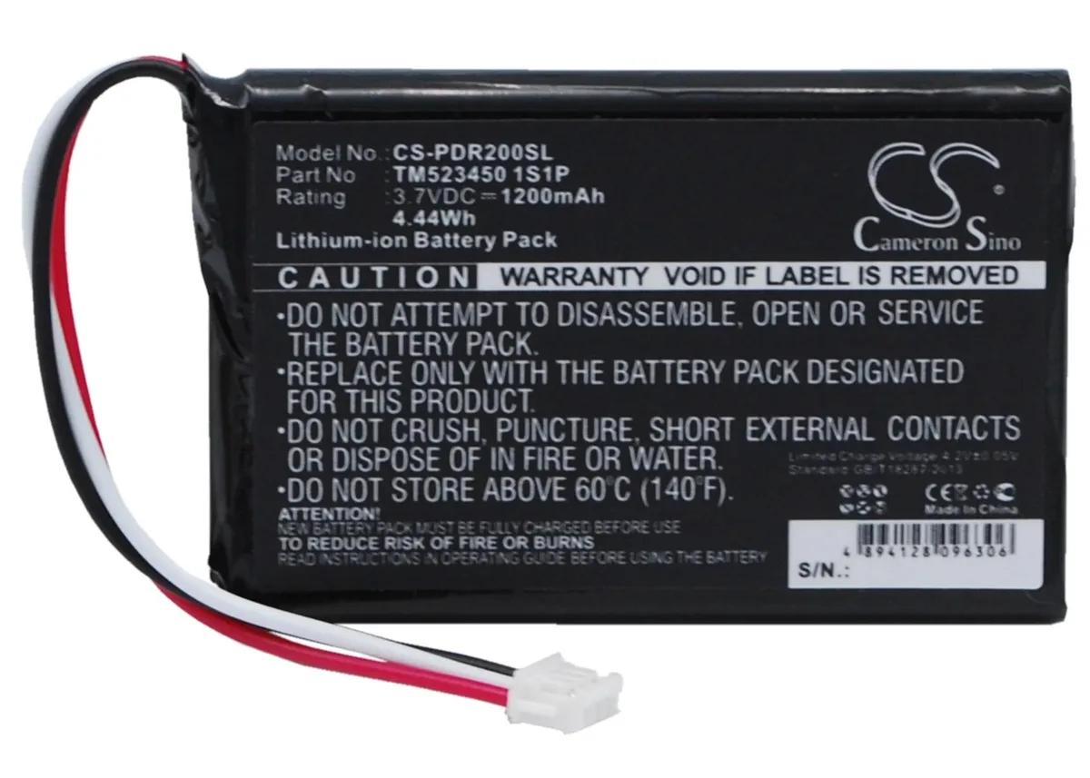 Cameron Sino replacement battery for Drive GPS 200 and PDR200