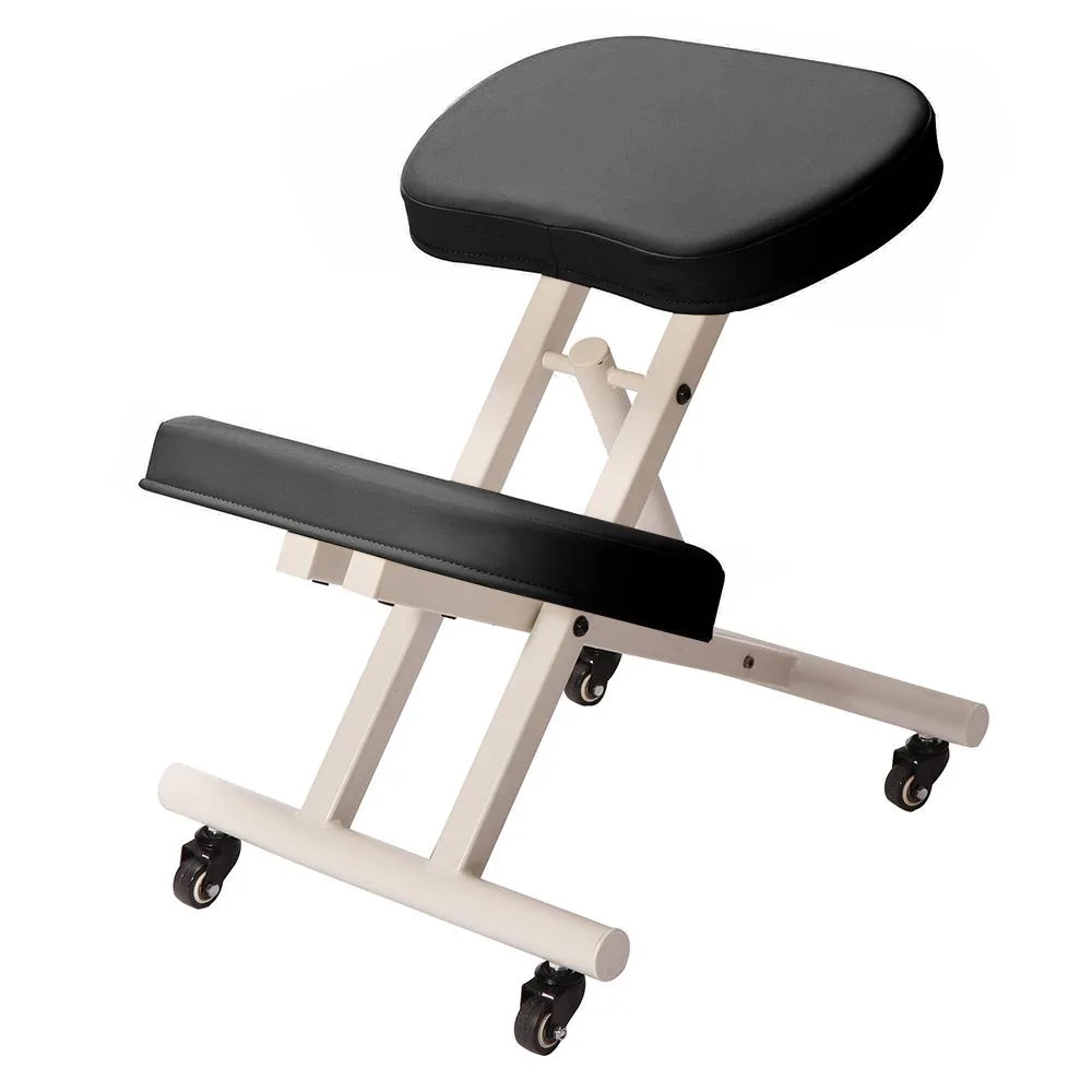 Vandue Corporation Vandue Corporation Ergonomic Kneeling Posture Chair White/Black 18.5500 — product photo