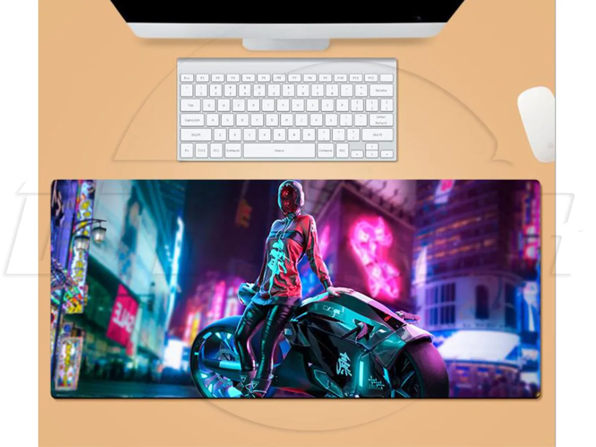 sakose sakose Cyberpunk 2077 Extended 2XL Mouse Pad 35.40" x 15.70" Clear — product photo