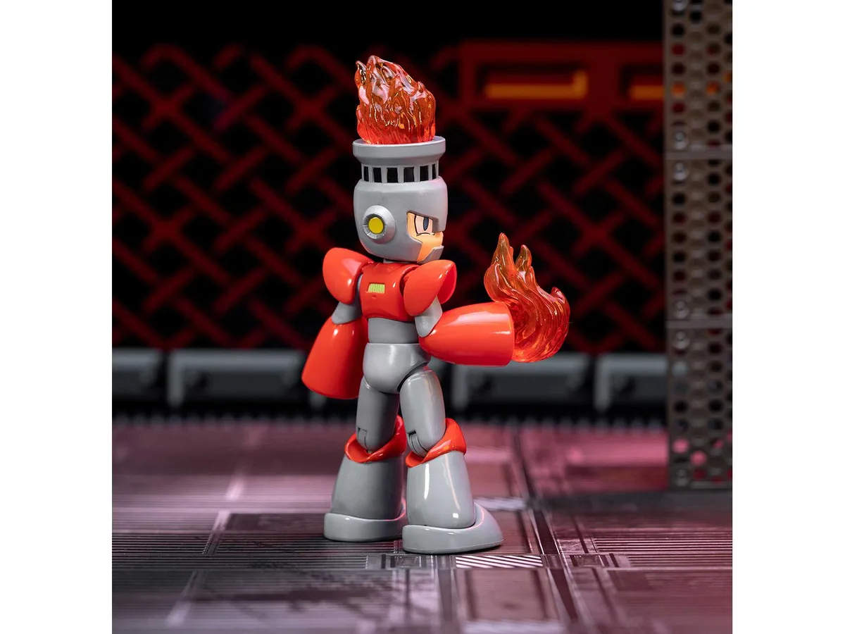 Jada Jada 34222 Fire Man 5.5" Mega Man Figure (1987) hobby collectible — product photo