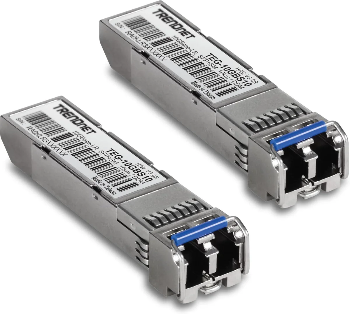 TRENDnet TRENDnet TEG-10GBS10/2 10G SFP+ Single Mode LC Module 10km 2-Pack — product photo