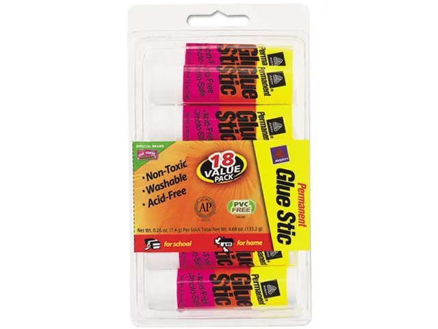 Avery Avery 98089 Glue Sticks 18 Pack .26 oz — product photo