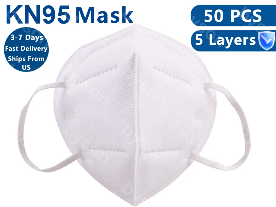 Ackmioxy Ackmioxy 50pcs 5-layer Civil Face Mask First Aid — product photo
