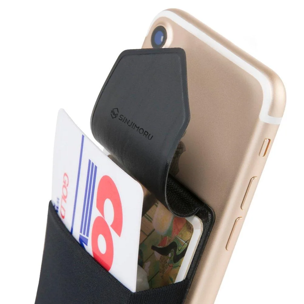 No Sew No Sew Band Flap wallet Black — product photo