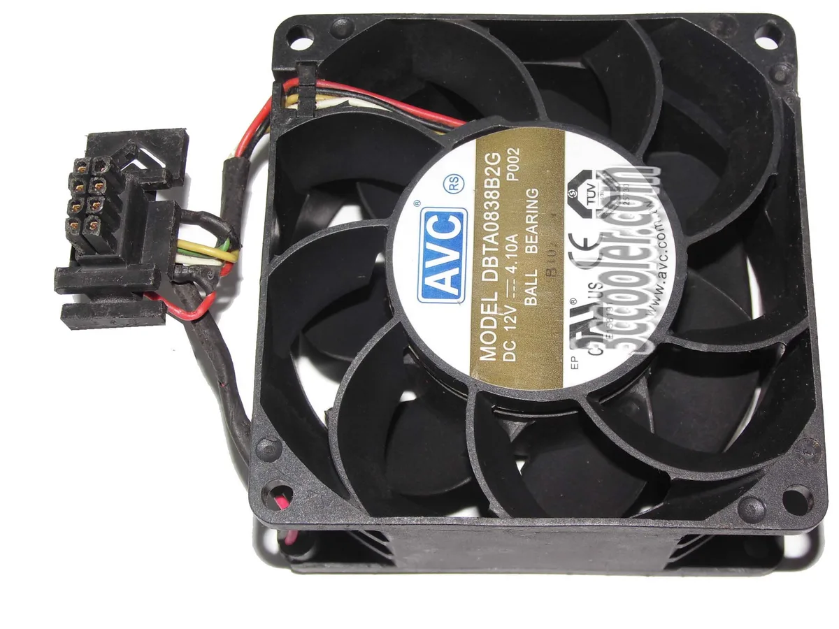 OEM Industries OEM Industries DBTA0838B2G 80x38mm 12V 4.1A 4-Wire Fan — product photo