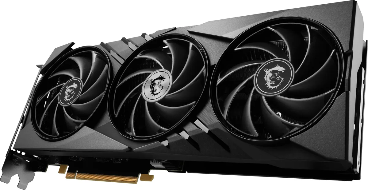 MSI MSI RTX 4070 Super 12GB Gaming X Slim graphics card — product photo
