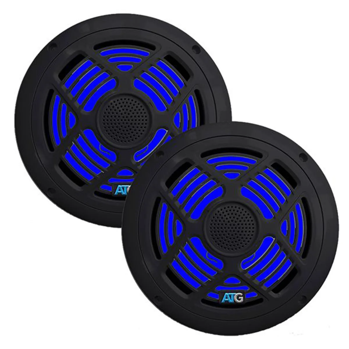 ATG ATG ATG65MRGB-B 6.5" 2-Way Marine Speaker Pair Black — product photo