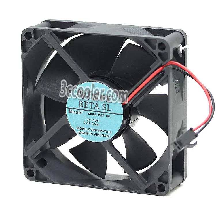 Zyvpee Zyvpee D08A-24TU 06 80*25mm 24V .11A case fan — product photo