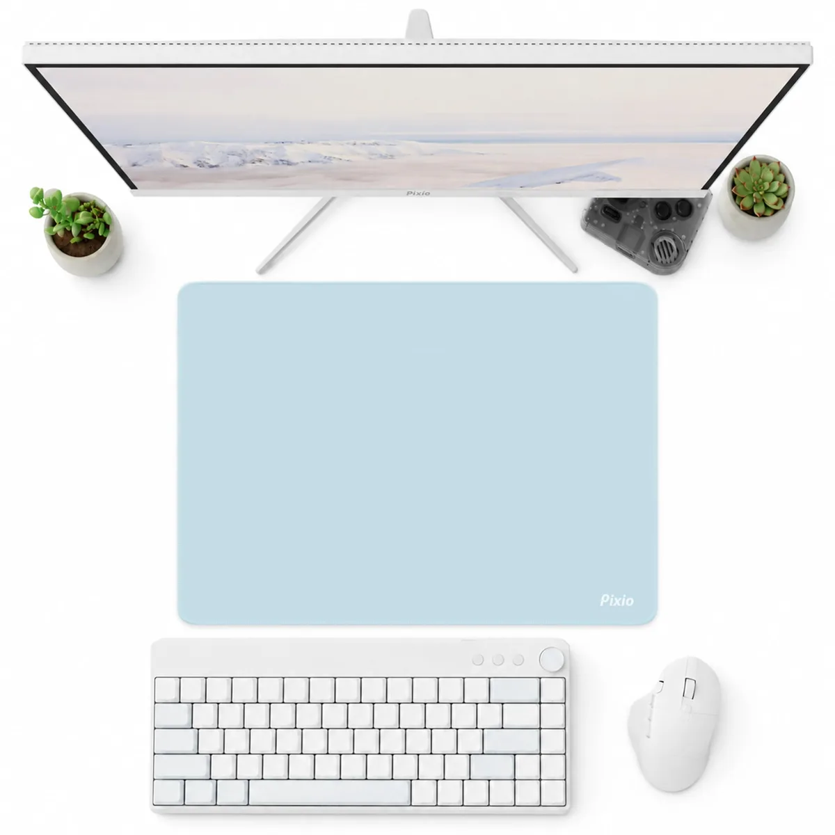 Pixio mouse pad 14.2 x 11.8 inch Blue .1 inch thick — product photo