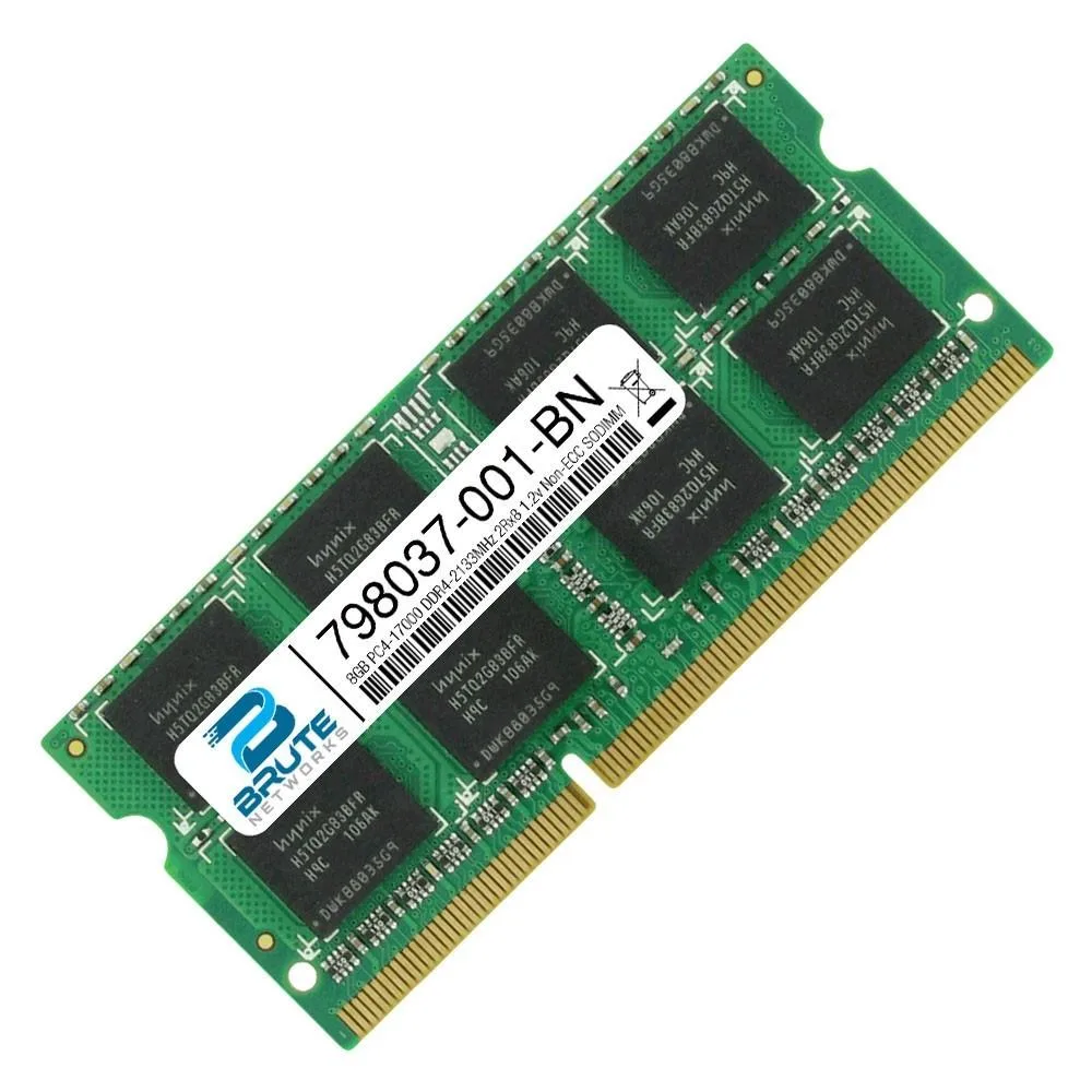 Brute Networks Brute Networks 8GB DDR4-2133 CL15 1.2V 2Rx8 SODIMM — product photo