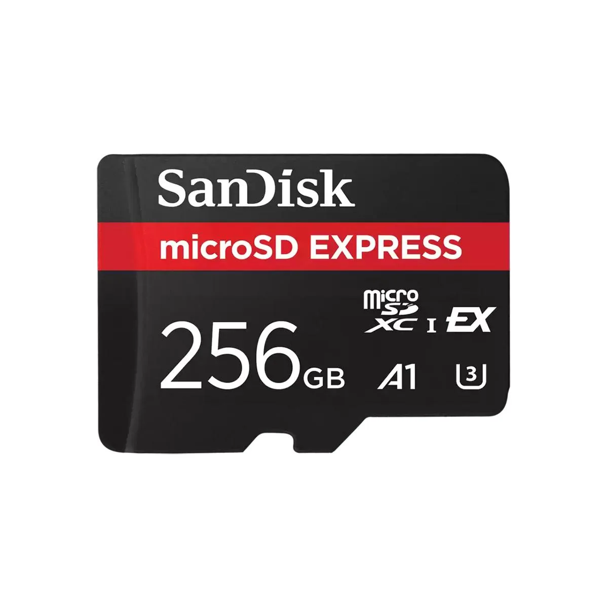 SanDisk SanDisk SDSQXFN-256G-GN4NN 256GB microSD Express memory card — product photo