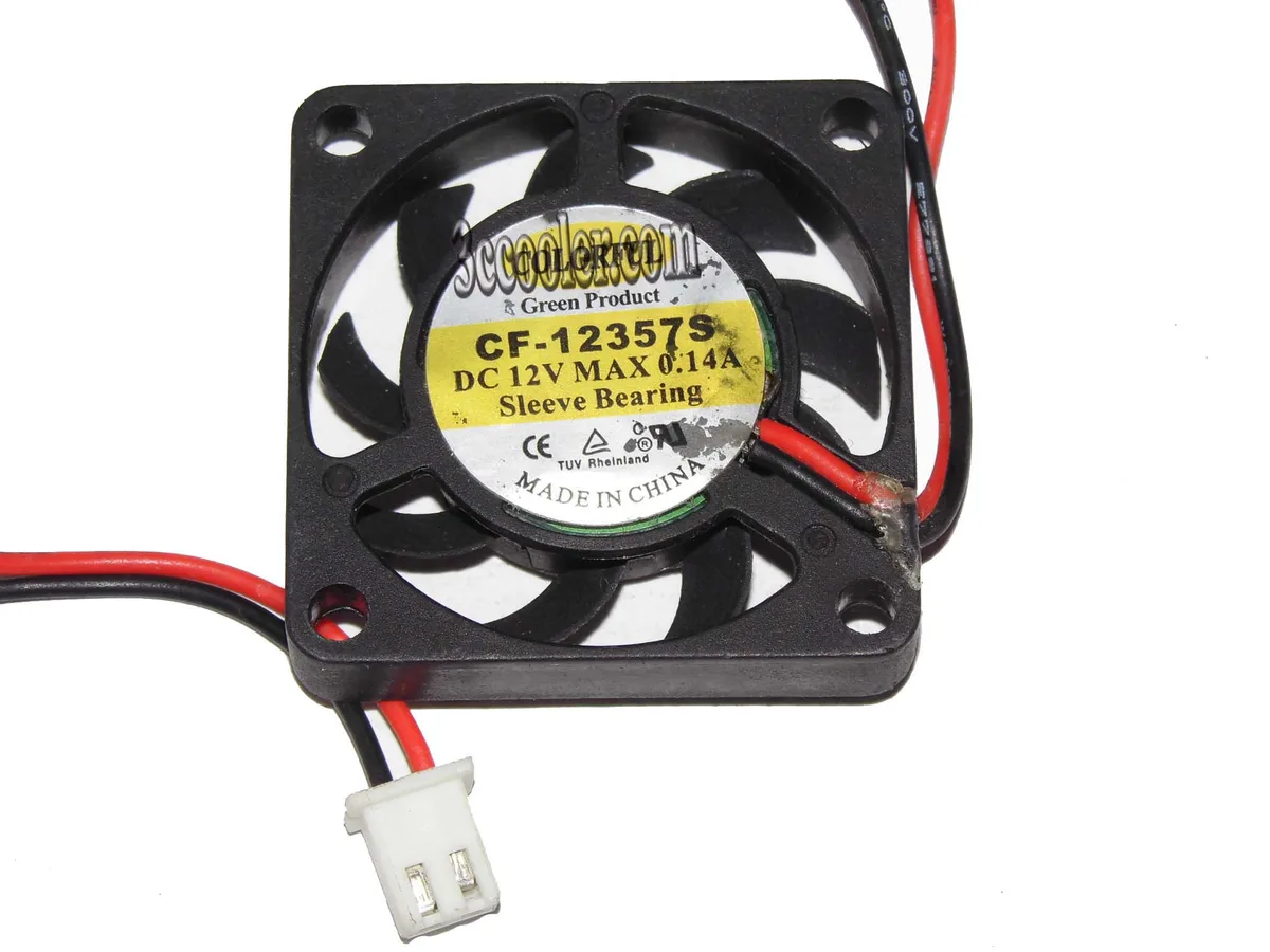 OEM Industries OEM Industries CF-12357S 35mm 12V 0.14A 2-pin fan — product photo