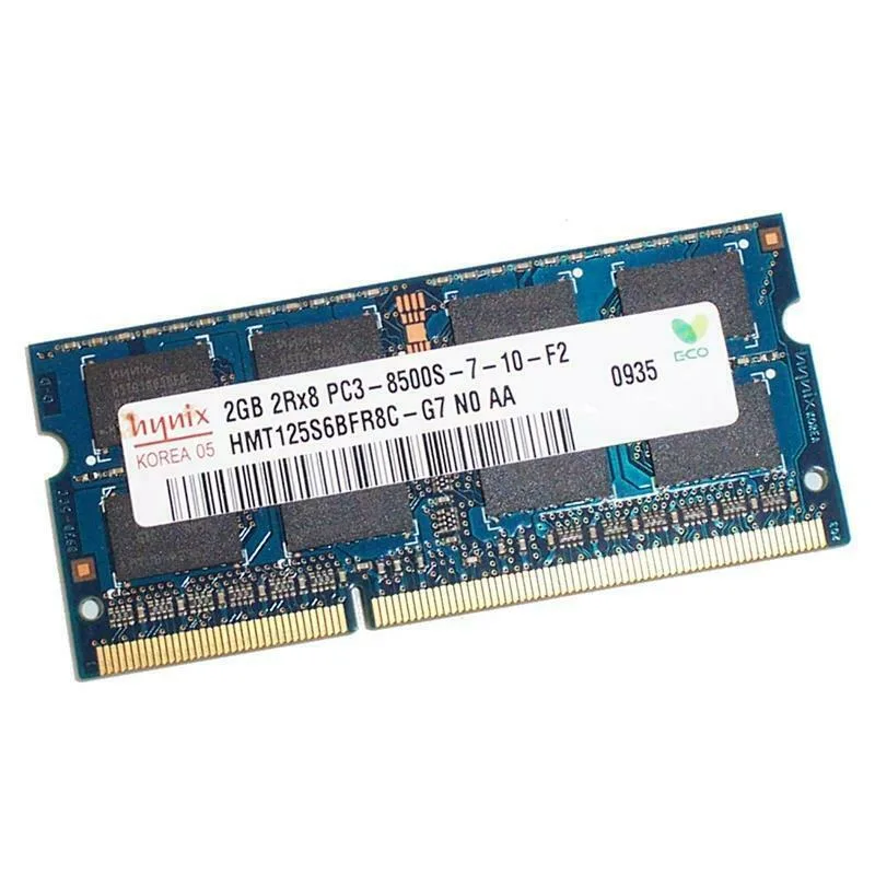 Hynix Hynix 2Gb 204P PC38500 CL7 DDR31066 2Rx8 1.5V SODIMM — product photo