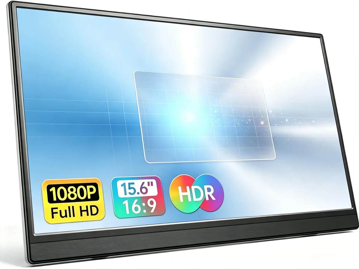LiteVis LiteVis ZJ156F1F 15.6" 1080p portable monitor — product photo
