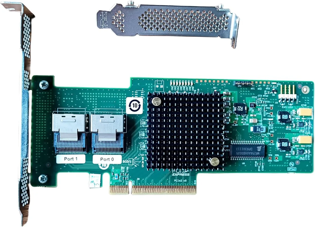LSI LSI 9223-8i 6Gbps SAS HBA FW:P20 9211-8i IT Mode — product photo