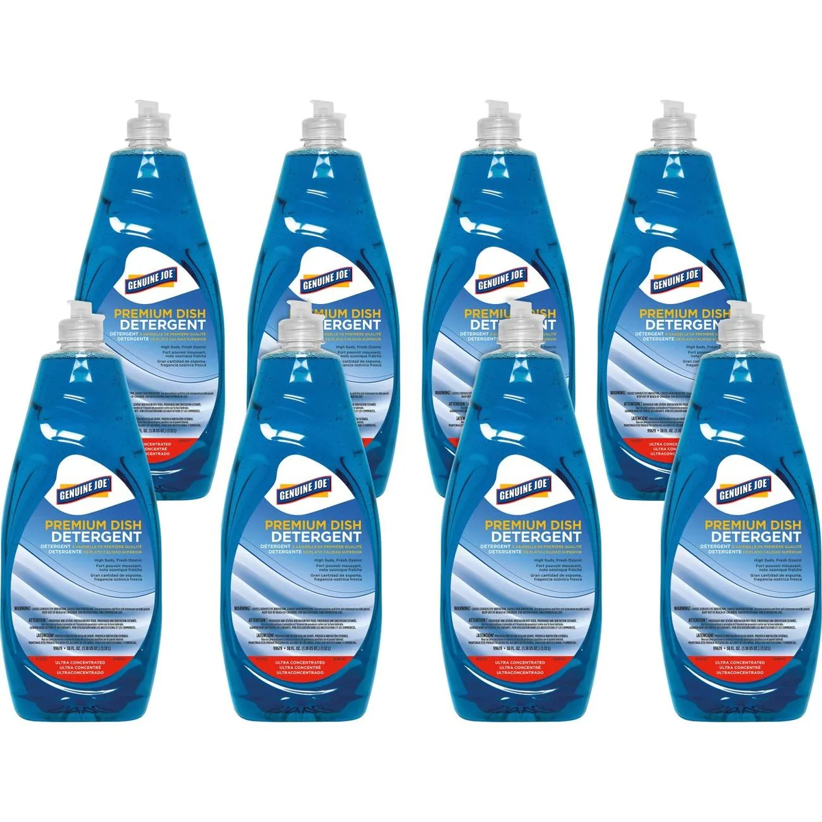 Genuine Joe Genuine Joe 99679CT Premium Dish Detergent 8 Carton — product photo