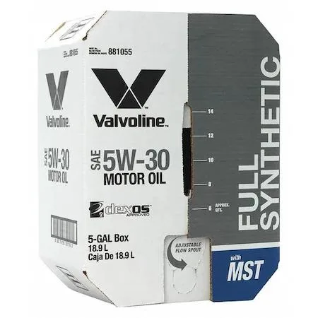 VALVOLINE VALVOLINE 881055 Synpower 5W-30 5 gal motor oil — product photo