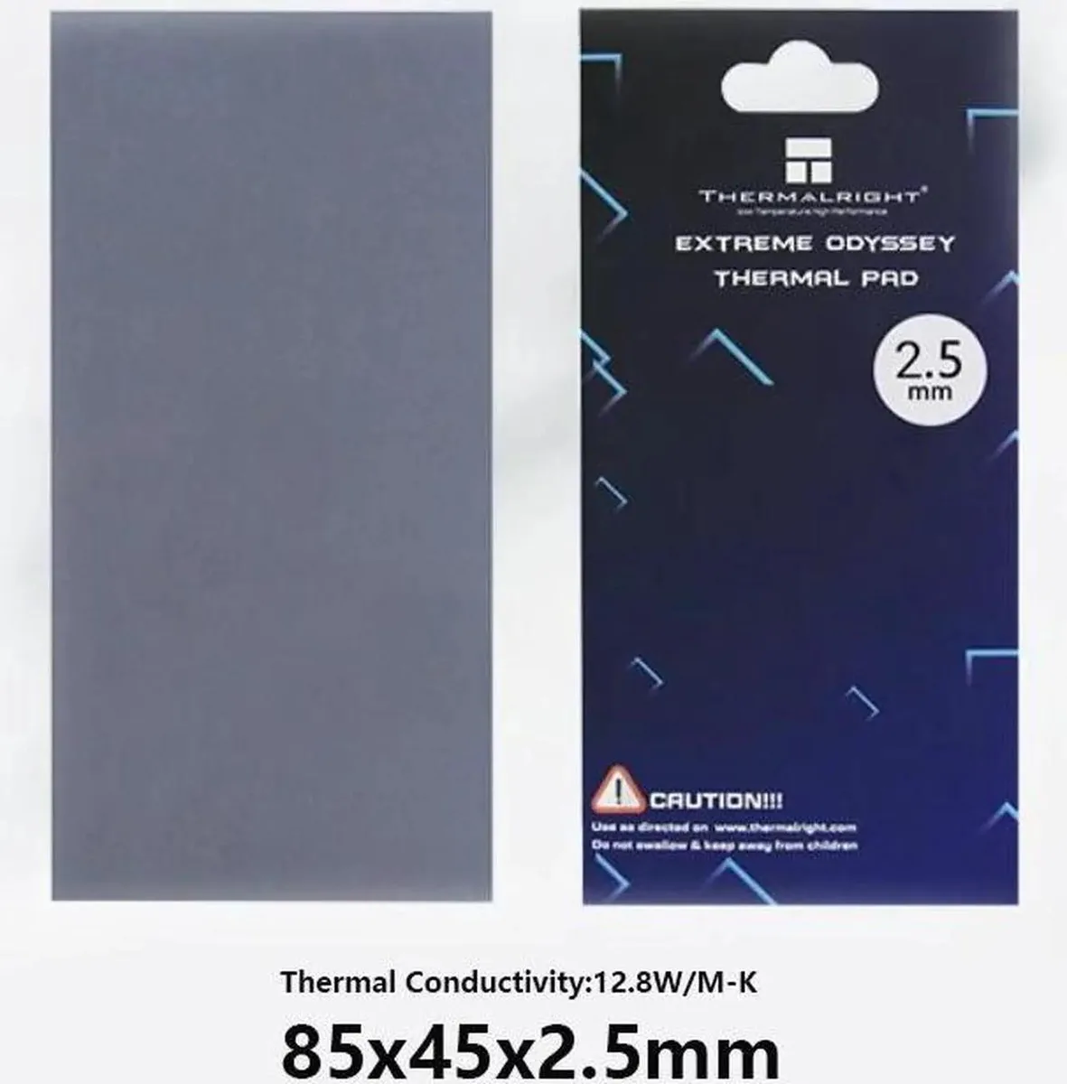 Lirealar Lirealar Extreme Odyssey Thermal Pad 12.8 W/mK 85x45x2.5mm — product photo