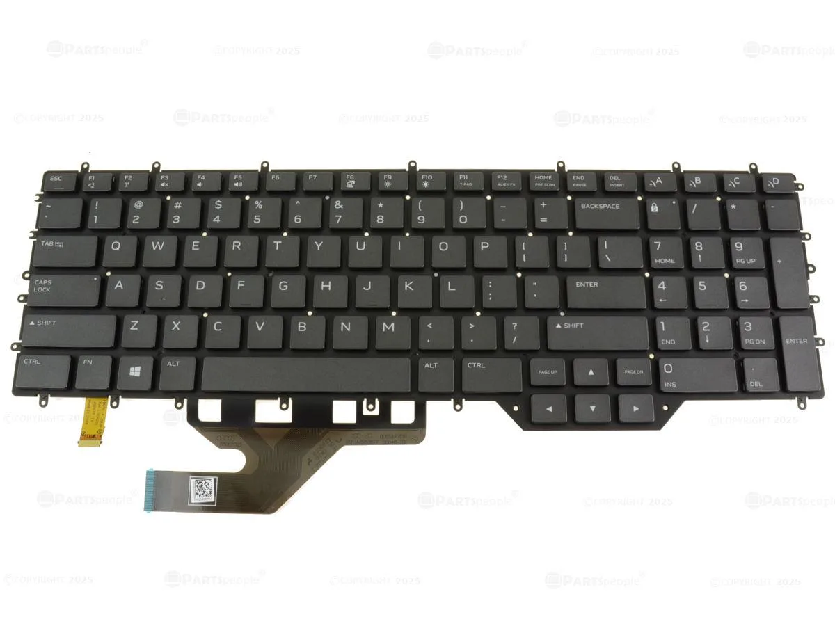 DELL DELL Alienware m17 R3 R4 4-Zone RGB Keyboard 76X14 — product photo