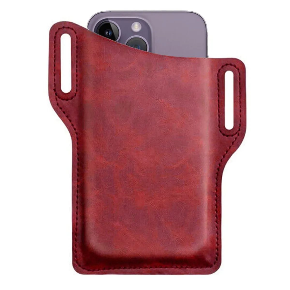 The Perfect Part The Perfect Part Belt Holster Case Wine Red 6.56 x 3.96 — product photo