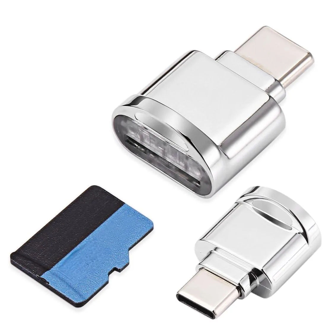 LORDWORLD LORDWORLD USB-C to Micro SD Card Reader Adapter 2pcs Set 480Mbps USB 3.1 — product photo