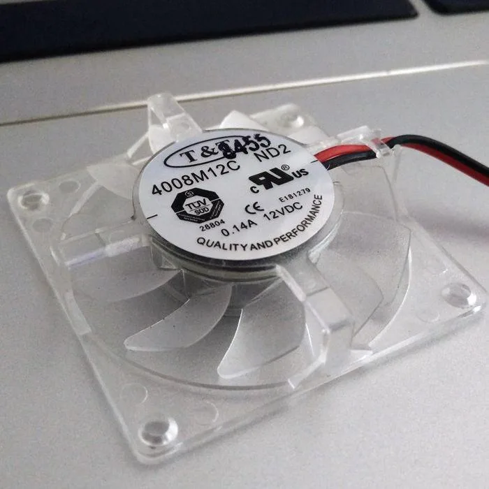 SXDOOL SXDOOL 4008M12C ND2 4CM DC12V 0.14A 2-wire 40mm VGA cooling fan — product photo