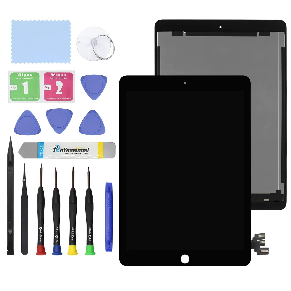GBOLE GBOLE 9.7" Screen Replacement for iPad Pro 2016 A1673 A1674 A1675 Black — product photo