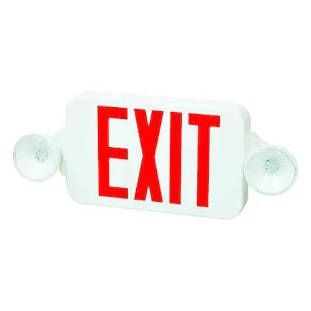 Fulham Fulham Firehorse Exit Lighting LED Exit Sign Combo FHEC30WR dlp replacement lamp — product photo