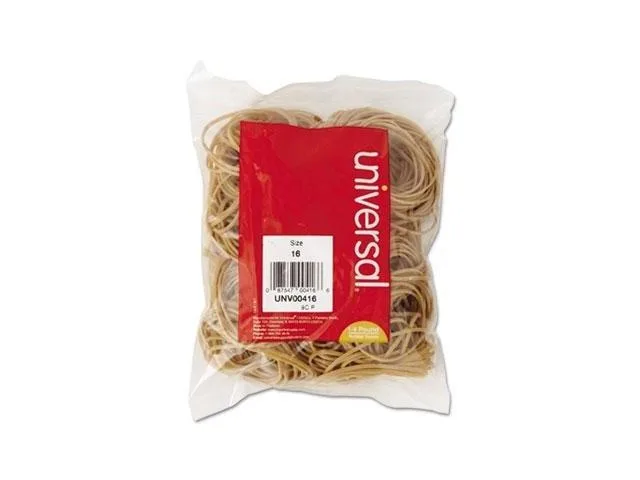 Universal Universal UNV00416 rubber bands size 16 475 count 2.5" beige — product photo