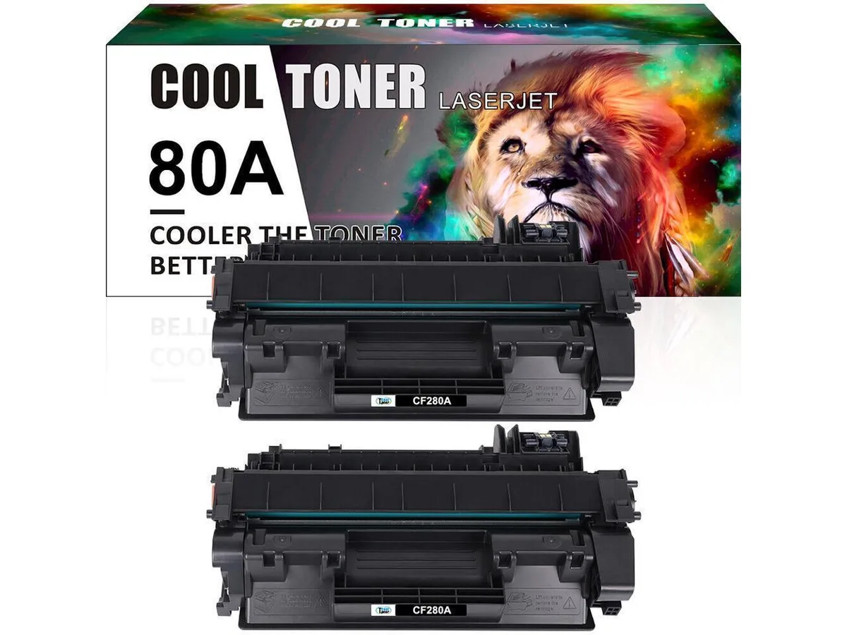 V4ink V4ink CF280A 80A Black Toner Cartridge 2-Pack 2,700 Pages — product photo