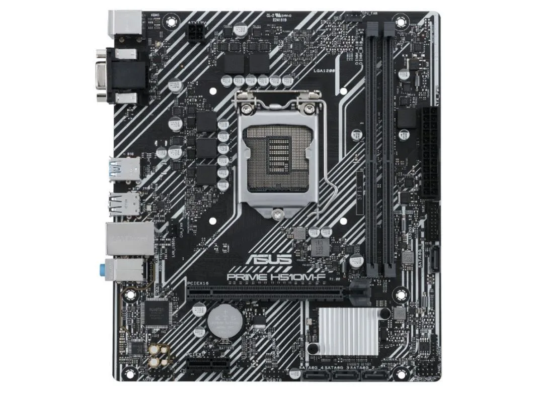 ASUS ASUS PRIME H510M-F Intel H510 Micro ATX motherboard — product photo