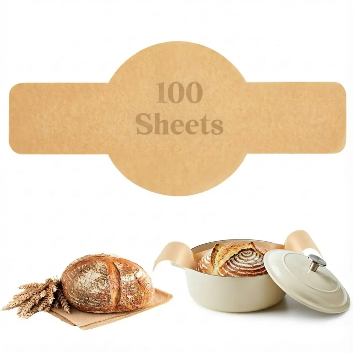  Marspark EN2721 100 Round Parchment Slings 220°C — product photo