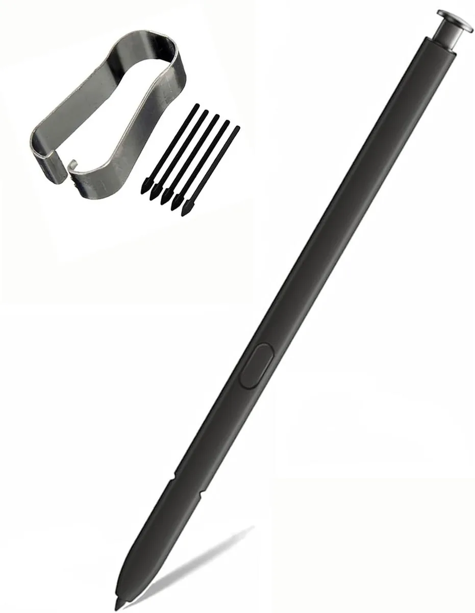 BONAEVER BONAEVER S928B replacement S Pen for Galaxy S24 Ultra 5G 6.8" with 5 tips and tweezer — product photo