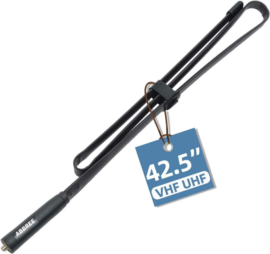  ABBREE AR-152A 108cm 42.5in SMA-Female Dual Band 144/430MHz 5.0dBi Network Antenna — product photo