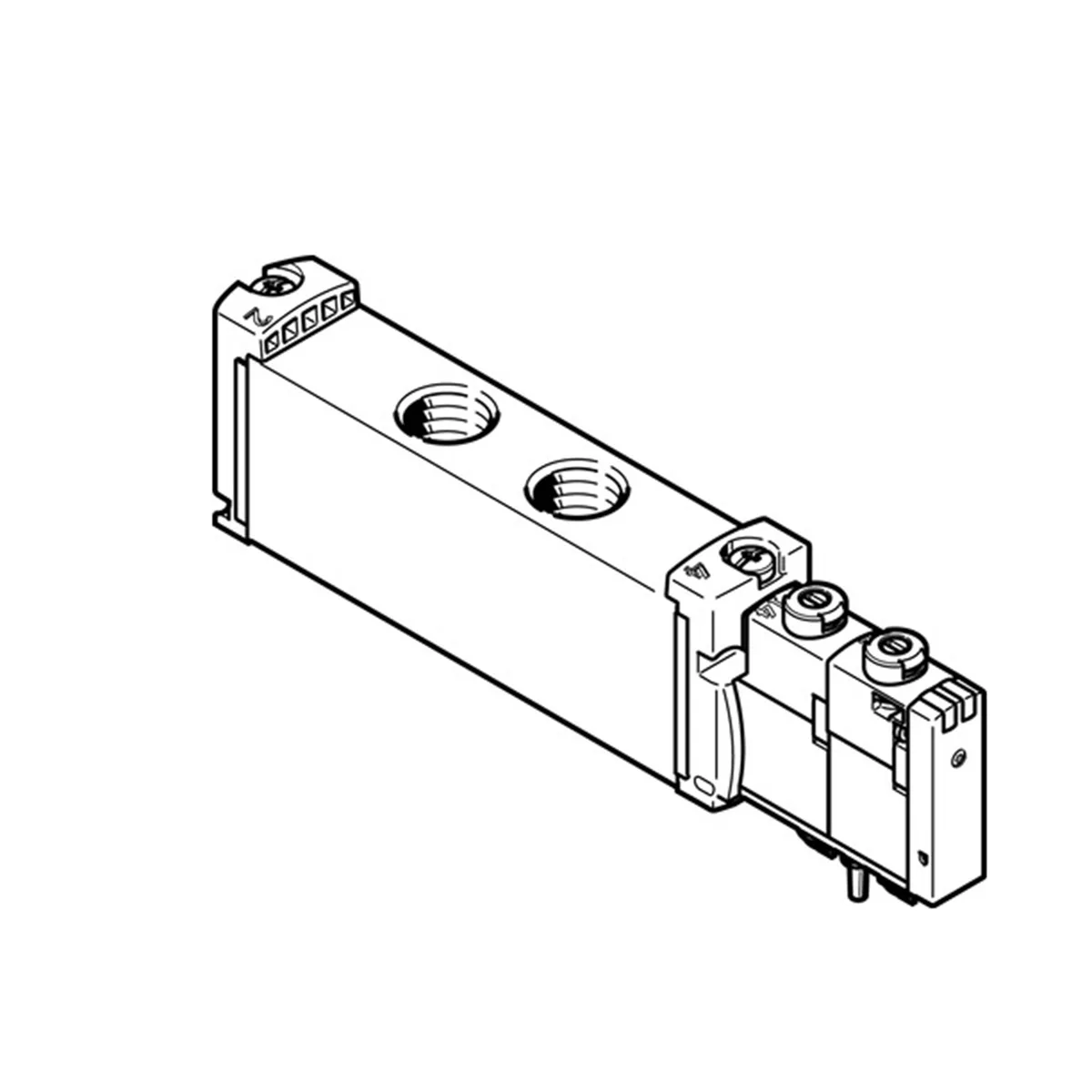 Festo Festo VUVG-S18-T32C-AZT-G14-1T1L 18mm 24V DC 900 l/min G1/4 IP65 IP67 electrician tool — product photo