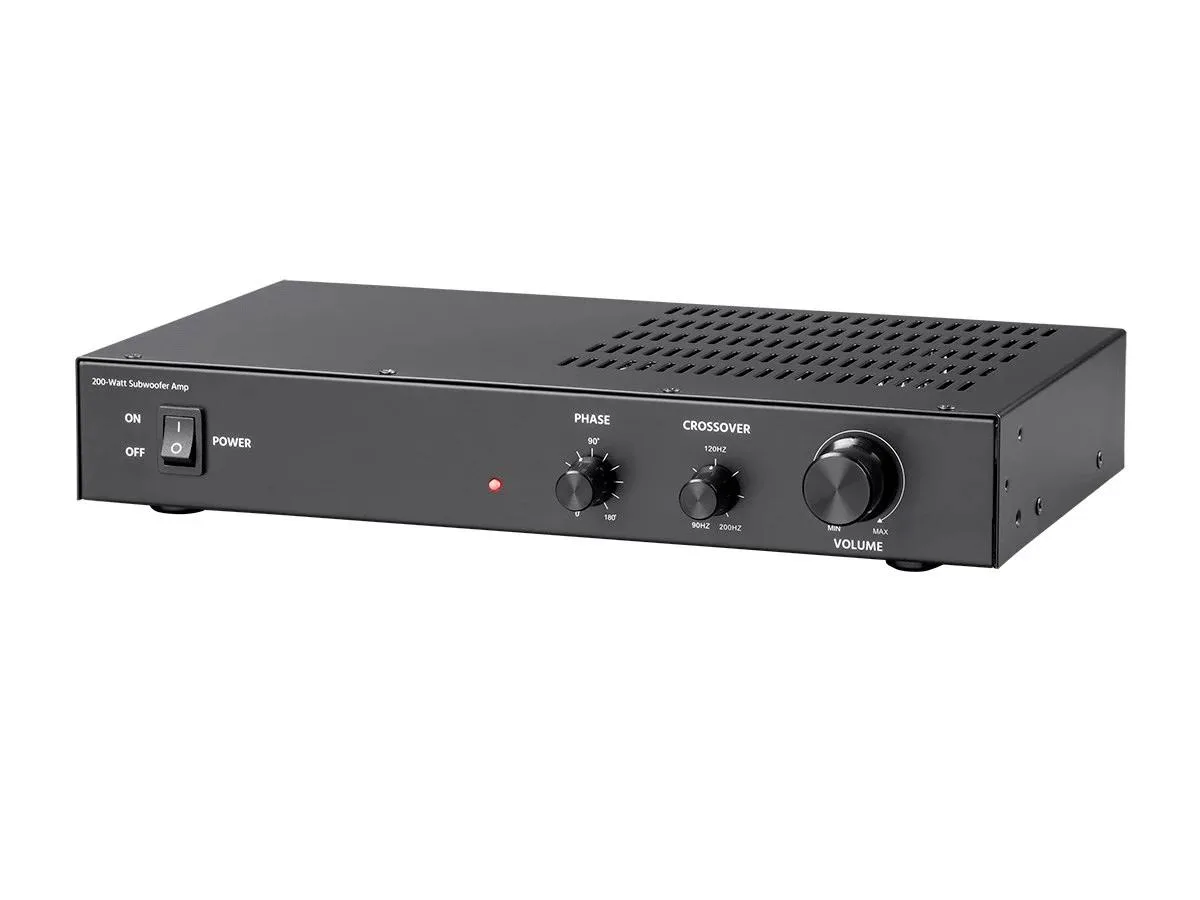 Monoprice Inc. Monoprice Inc. 131030 Subwoofer Amplifier Black 200W 4.96kg — product photo