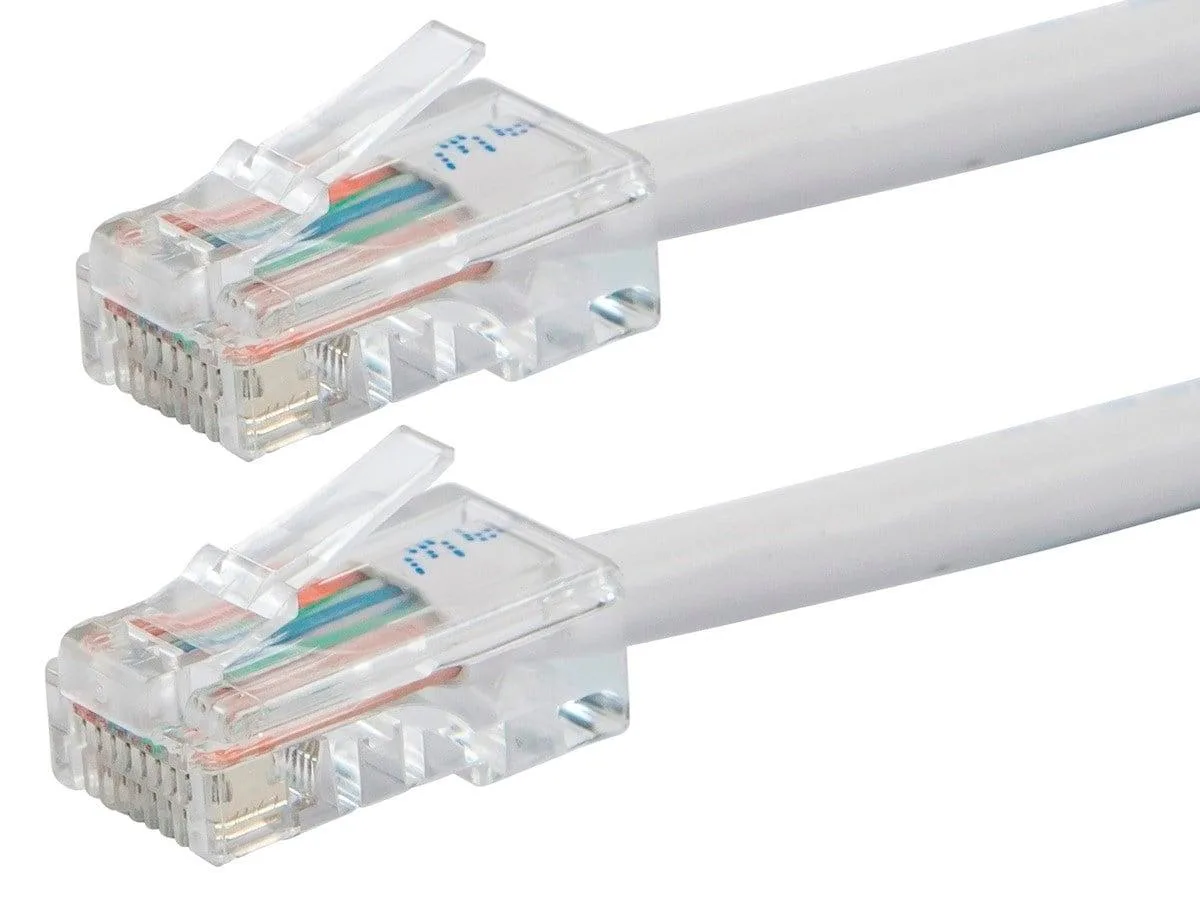 Monoprice Inc. Monoprice Inc. 114307 Cat6 network ethernet cable 1.524 m white 24AWG 550MHz Zeroboot — product photo