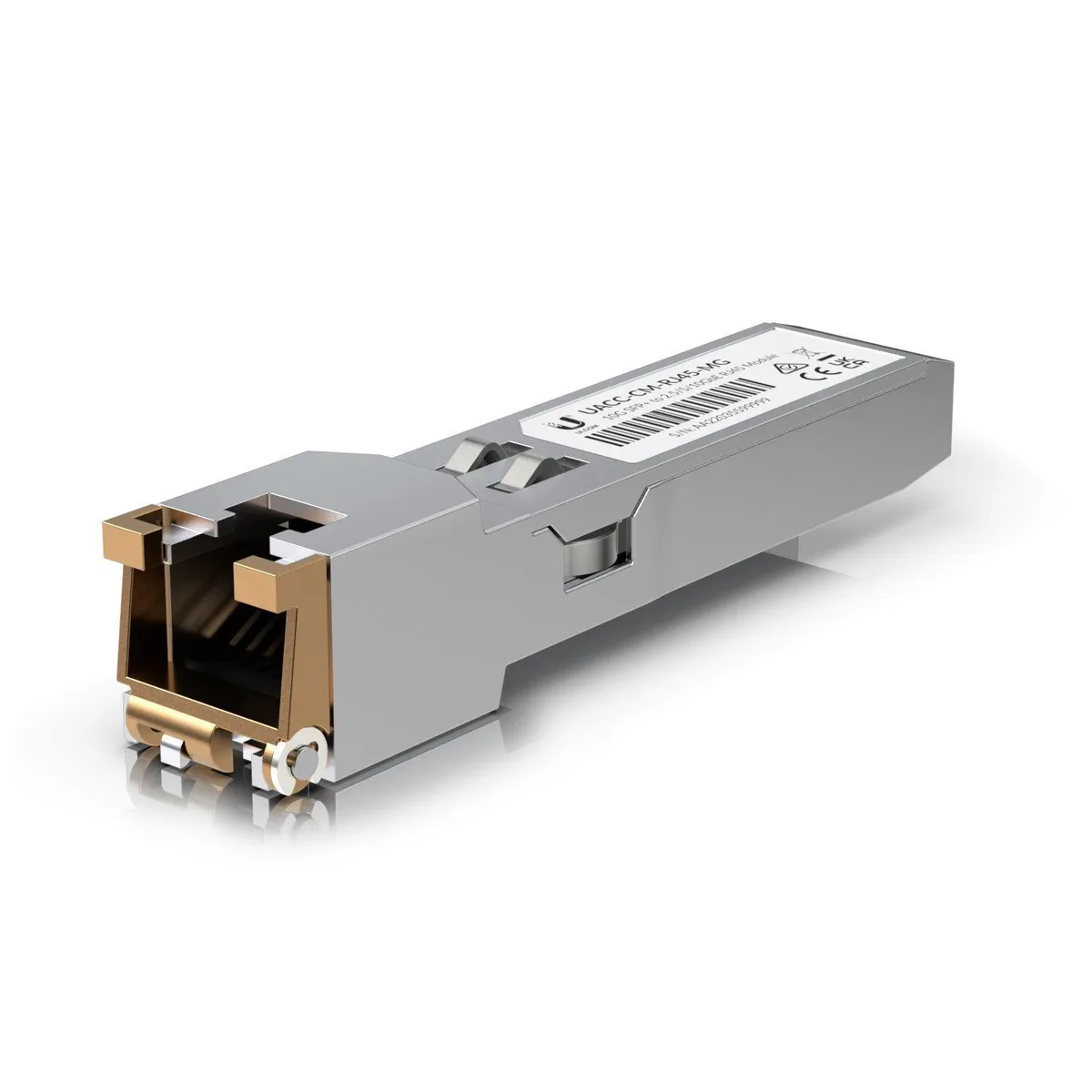 Ubiquiti Networks Ubiquiti Networks UACC-CM-RJ45-MG 10Gb SFP+ to 10/5/2.5GbE RJ45 Transceiver — product photo