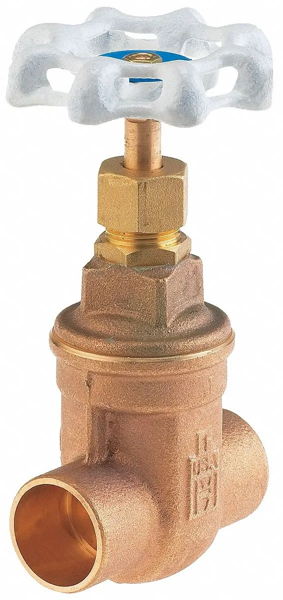 Milwaukee Valve Milwaukee Valve UP115 1/2 Gate Valve Bronze Sweat — product photo