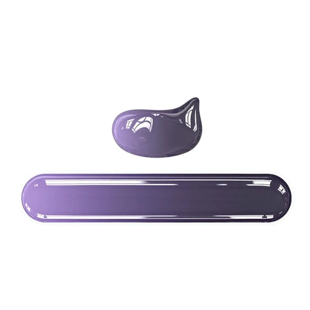  TAODICO KBP1901 Gel Wrist Rest Set Purple 43 x 7.5 x 0.1 cm — product photo