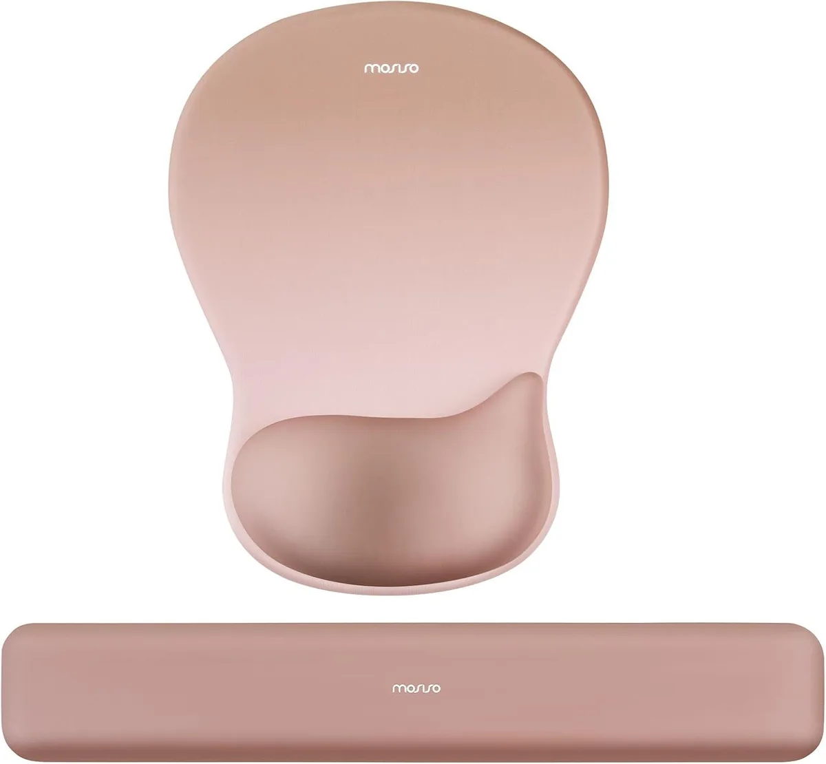 Emerson Emerson Wrist Rest Set Brown 17.32 x 2.95 in / 10.04 x 7.48 in — product photo