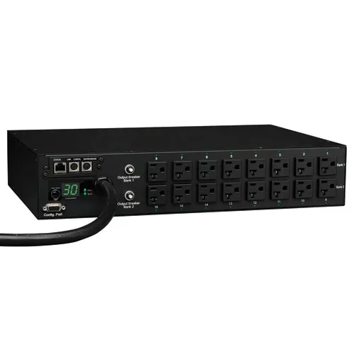 Tripp Lite Tripp Lite PDUMH30NET Switched PDU 2.9 kW 120V 16 Outlets L5-30P 10ft 2U — product photo