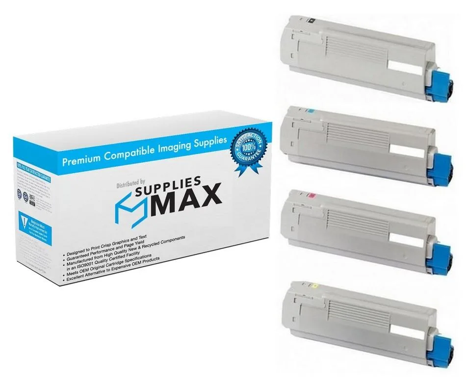 SuppliesMax SuppliesMax Okidata 433244MP Toner Cartridge Combo Pack — product photo