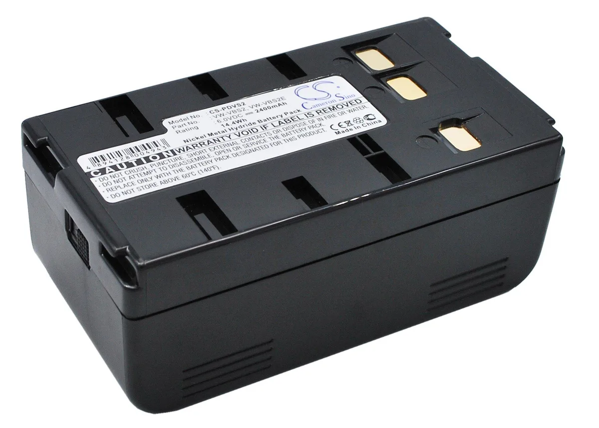  Cameron Sino 2400mAh 14.40Wh Nickel-Zinc Camera Battery VW-VBS2 — product photo