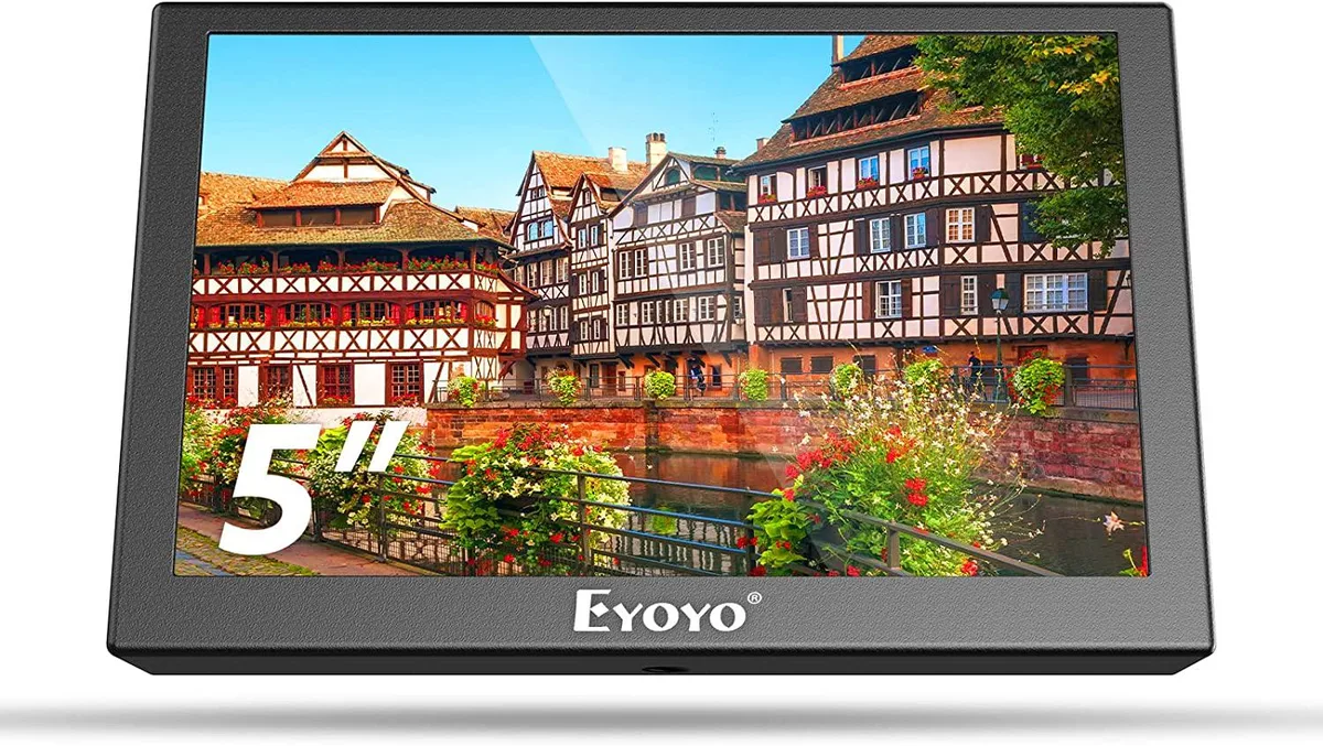 WaveShare WaveShare 5" 800x480 Monitor 140° Wide Angle — product photo