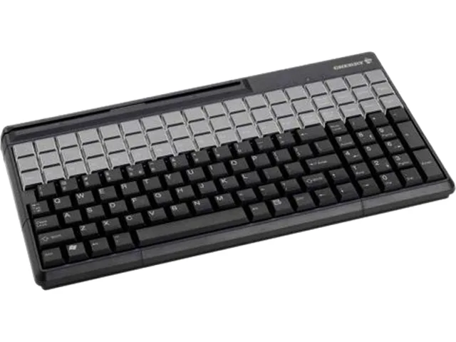 Cherry Cherry G86-61400EUADAA POS Keyboard 14" USB 135 Keys 54 Relegendable IP54 — product photo