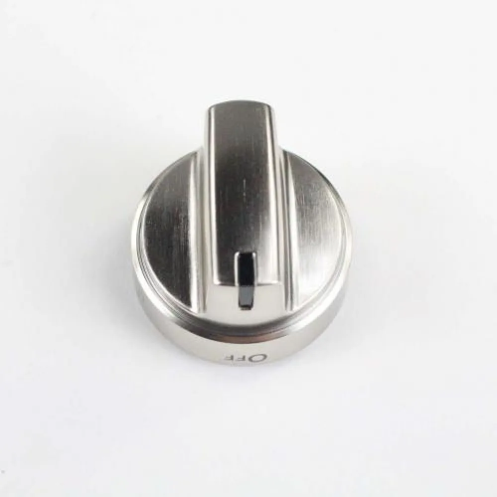 Appliance Factory Parts Appliance Factory Parts WB03X24988 Range Knob Stainless Steel appliance part — product photo